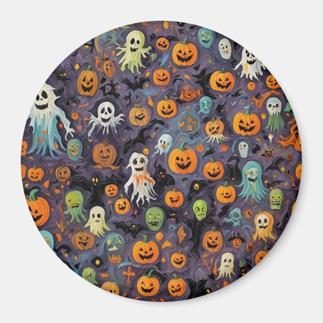 Impressionismus Melting Ghosts Magnet (Vorne)