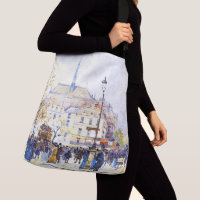 Impressionismus-Straßen-Szenen-Taschen-Tasche