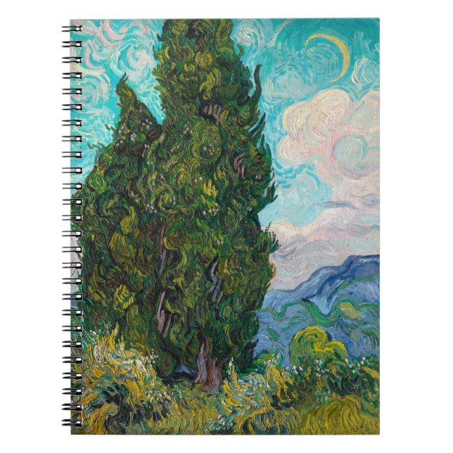 Impressionismus Vincent Van Gogh Berühmte Visuelle Notizblock (Vorderseite)