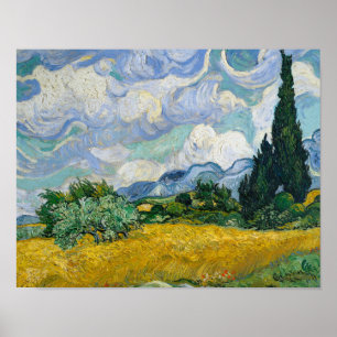 Impressionismus Vincent Van Gogh Famousmalers Whea Poster