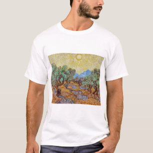 Impressionismus Vincent Van Gogh Olivenbäume Berüh T-Shirt