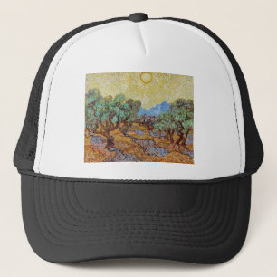 Impressionismus Vincent Van Gogh Olivenbäume Berüh Truckerkappe