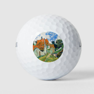 Impressionismus Vincent Van Gogh Street in Auvers Golfball