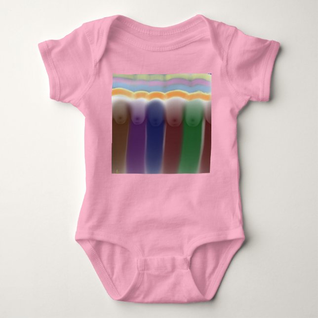 Impressionist Art Baby Strampler (Vorderseite)