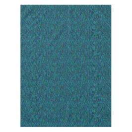 Impressionist Brush Strokes, Navy, Teal, Blue Tischdecke