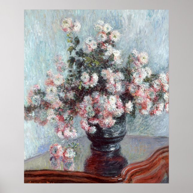 impressionist colorful still life floral poster (Vorne)