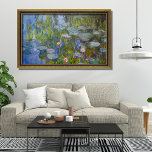 Impressionist Elegance: Claude Monet Water Lilies Poster<br><div class="desc">Monets Water Lilies bietet eine ausführliche Analyse der Techniken, Inspirationen und des historischen Kontextes, der diese renommierte Serie umgibt. Entdecken Sie das sorgfältige Pinselwerk und die lebhaften Farben, die Monets charakteristischen Stil prägen, denn er zeigt geschickt die friedliche Atmosphäre seines geliebten Giverny Gartens. Durch fesselnde Bilder und aufschlussreiche Kommentare laden...</div>
