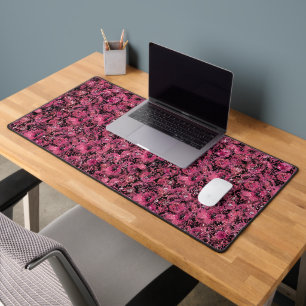 Impressionist Floral Art Desk Mat Schreibtischunterlage