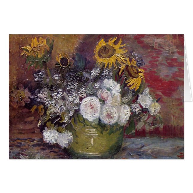 Impressionist Floral Still Life - Vincent van Gogh (Vorderseite (Horizontal))