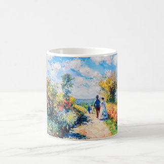 Impressionist Garden Art Mug Summer Flower Path Kaffeetasse