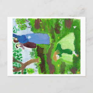 Impressionist Homecard Postkarte