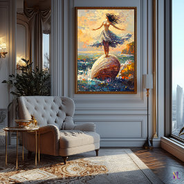 Impressionist Inspiriert Geburt der Venus Poster