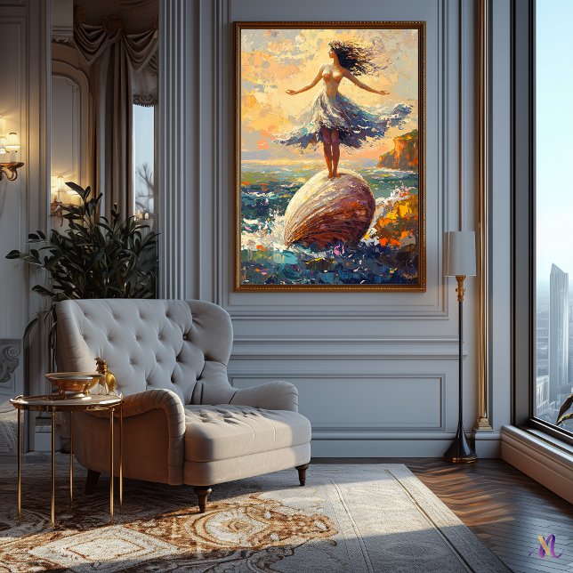 Impressionist Inspiriert Geburt der Venus Poster (Von Creator hochgeladen)