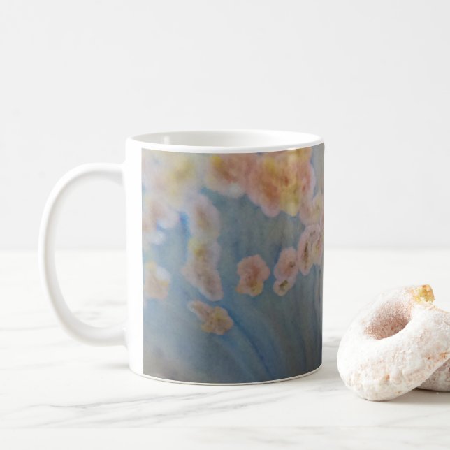 Impressionist-Kristallglasur-Tasse Tasse (Mit Donut)