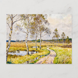Impressionist Landscape of Worpswede in the Teufel Postkarte