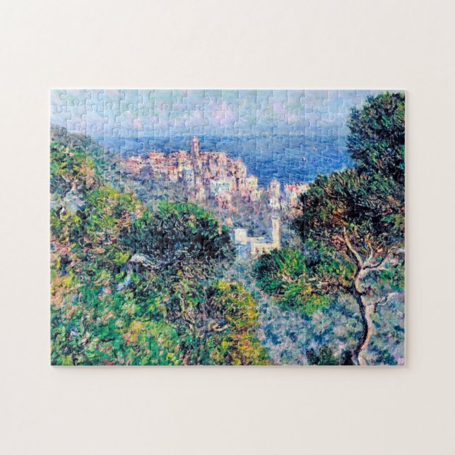 Impressionist Menschen Monet View Bordighera The Puzzle (Horizontal)