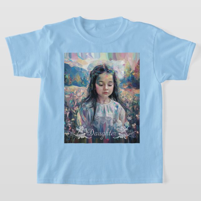 Impressionist Portrait Girls T - Shirt (Ablage )