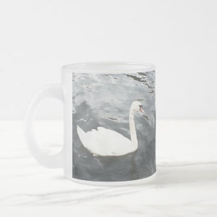 Impressionist Swan Mattglastasse
