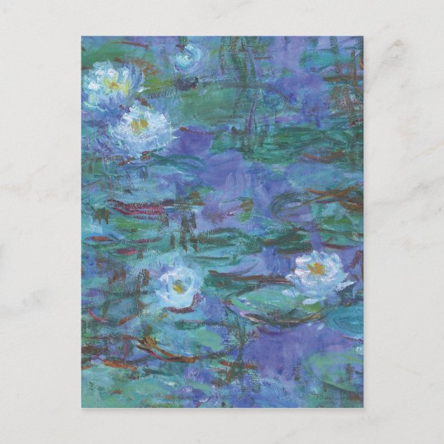 Impressionistin Textur Postkarte (Vorderseite)