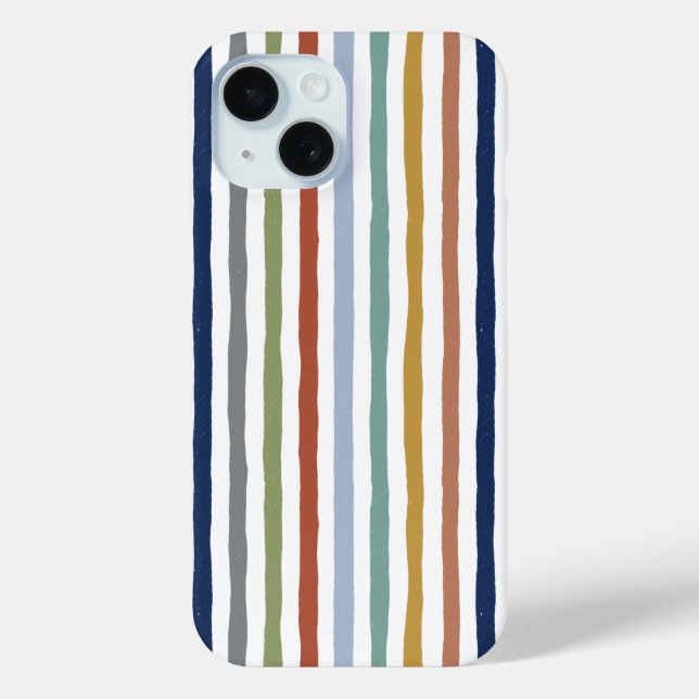Impressionistisch Inspirierte Farben HandGezeichne Case-Mate iPhone Hülle (Rückseite)