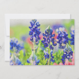 Impressionistische Bluebonnets
