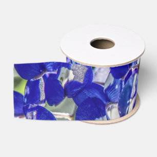 Impressionistische Bluebonnets Ripsband