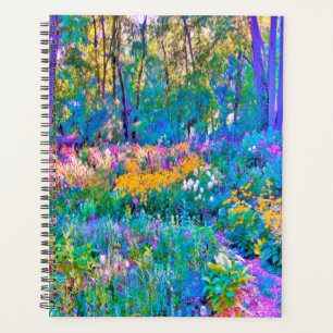 Impressionistische Blume der Gartenlandschaft Planer