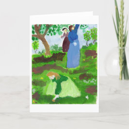 Impressionistische Hassenkarte Karte