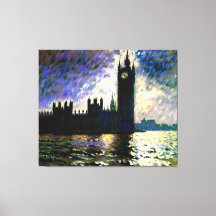 Impressionistische Häuser des Parlaments