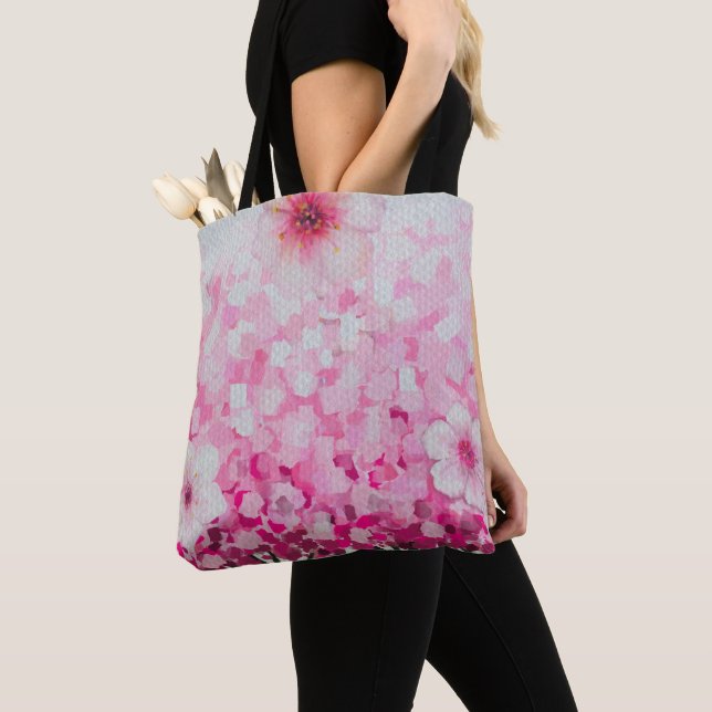 Impressionistische Kirschblüten (Von Nahem)