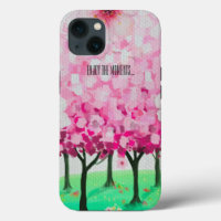 Impressionistische Kirschblüten