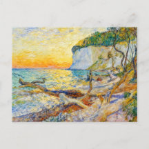 Impressionistische Klippen auf der Insel Ruegen an