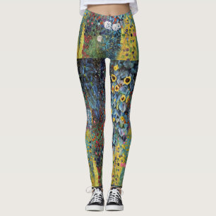 Impressionistische Wildblumen Leggings