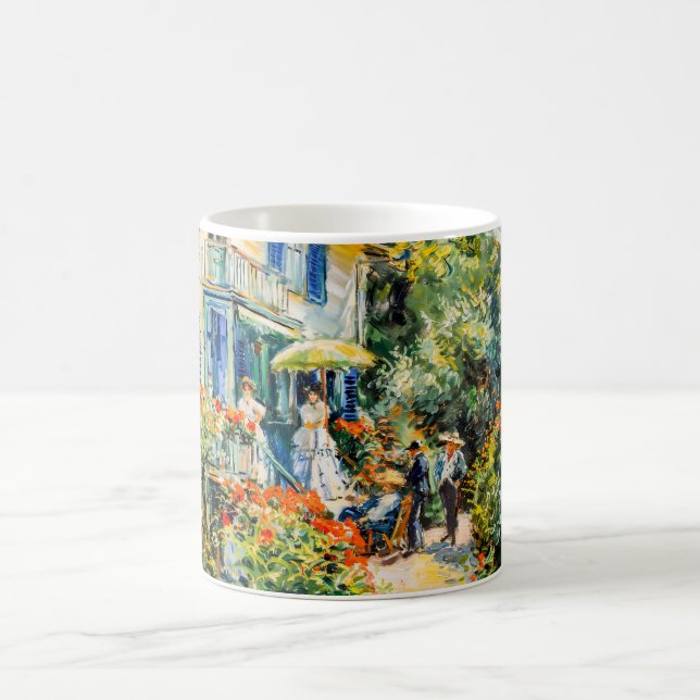 Impressionistischer Garten Kunst Tasse Landhaus Sa (Mittel)