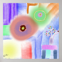 Impressionistischer Kunstposter