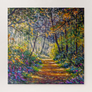 Impressionistischer Pfad: Sonnenwald Puzzle