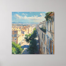 Impressionistisches Bild von Mompellier um 1906