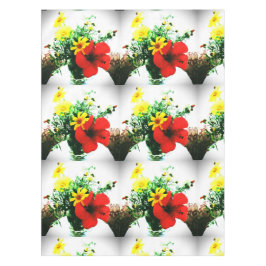 impressionistisches Blume-Design Tischdecke