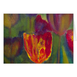 Impressionistkunst "der majestätischen Tulpe"