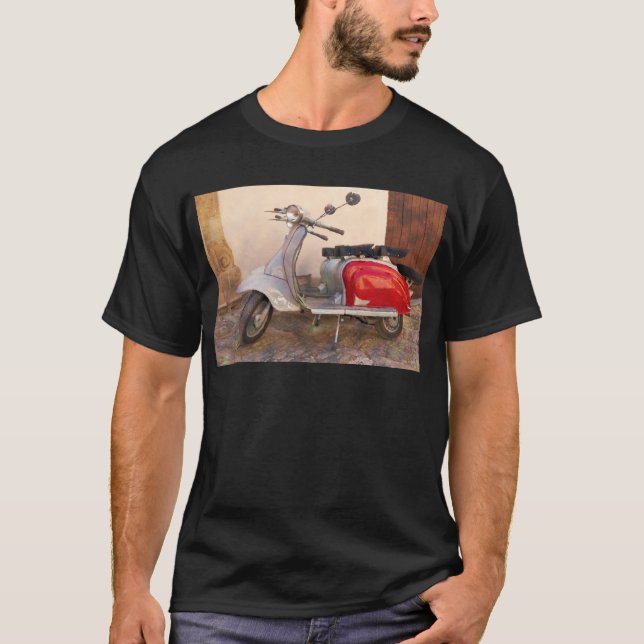 Impressitaly Lambretta Roller T-Shirt (Vorderseite)
