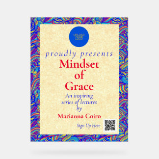 Impressive Personalized Colorful Acrylschild