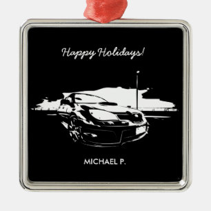 Impreza WTI "Antrieb" erstklassige Silbernes Ornament