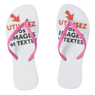 Imprimer vos designs en ligne DIY en Français Flip Flops