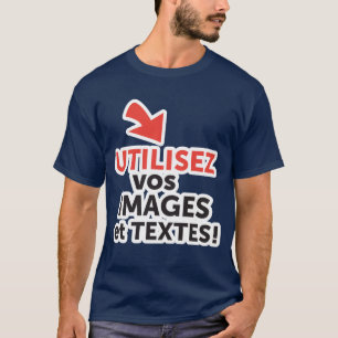 Imprimer vos designs en ligne DIY en Français T-Shirt