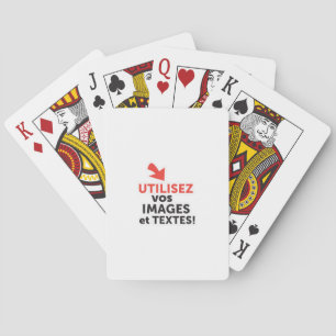 Imprimer vos designs en ligne DIY Français Spielkarten