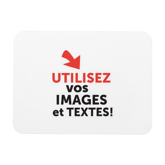 Imprimer vos konzepts en ligne en français magnet (Horizontal)