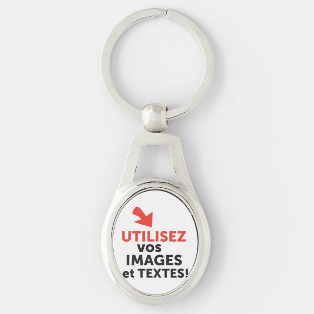 Imprimer vos konzepts en ligne en français schlüsselanhänger (Vorderseite)