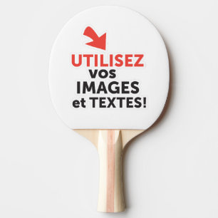 Imprimer vos konzepts en ligne en français tischtennis schläger