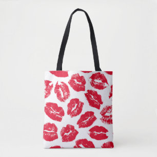 Imprint Kiss Red Lips: Vintag nahtlos