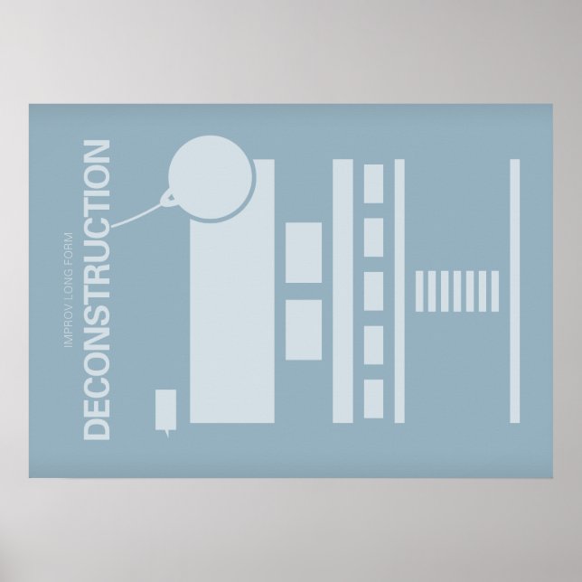 Improv Long Format: Deconstruction Poster (Vorne)